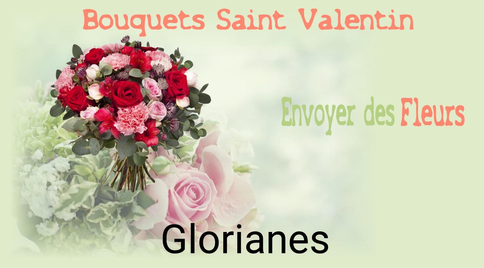 Roses de Saint-Valentin livrées à Glorianes